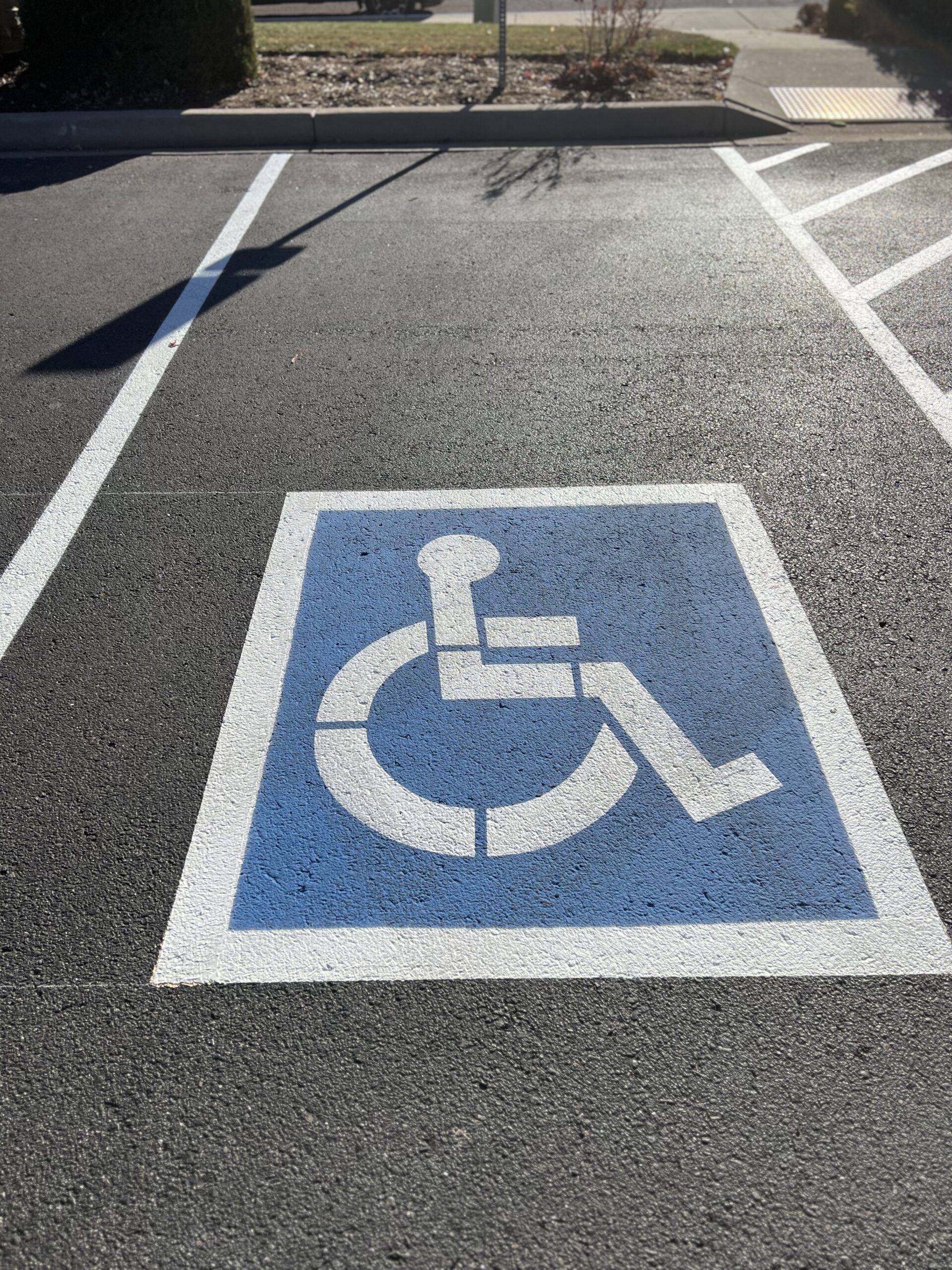 ADA parking space